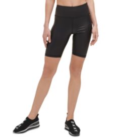 Sport Women's Faux-Leather Bike Shorts