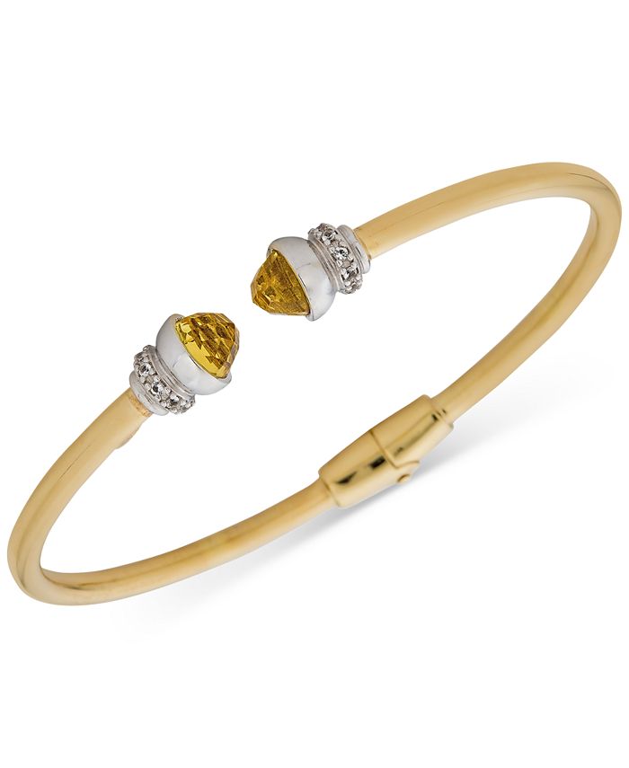 Macys discount gold bangles