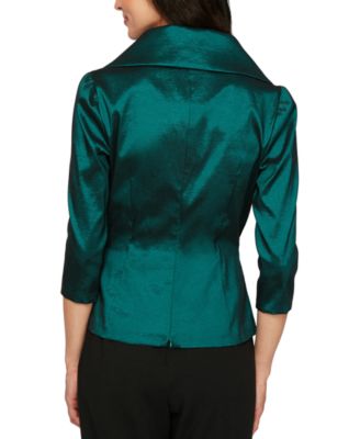 Tie-Waist Surplice Blouse