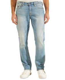 Men's Faded Slim Tapered Jeans