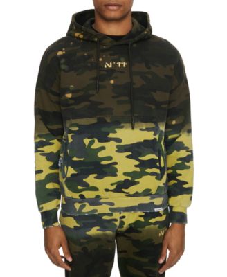 camouflage fleece pullover