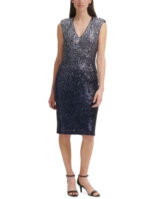 Eliza j ombre sequin gown hotsell