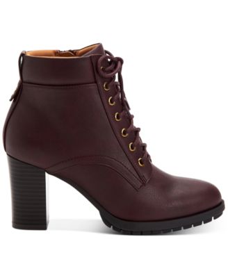 macys high heel booties