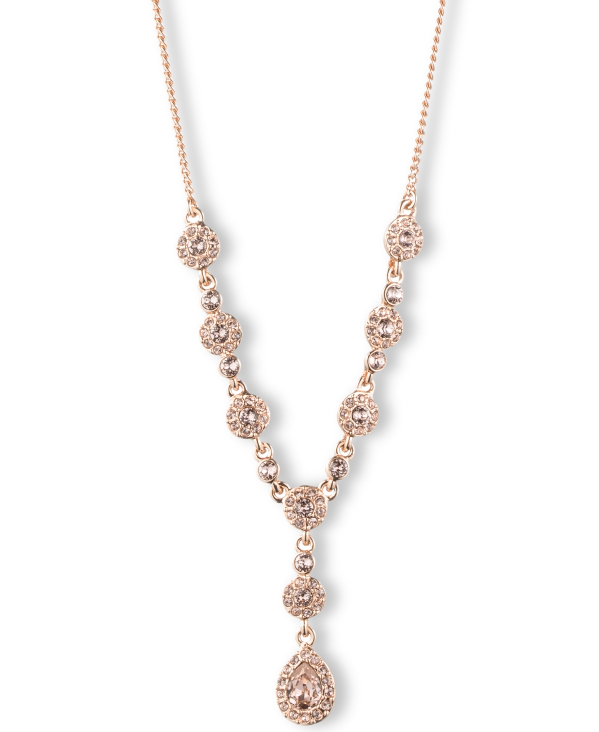 Givenchy crystal discount lariat necklace