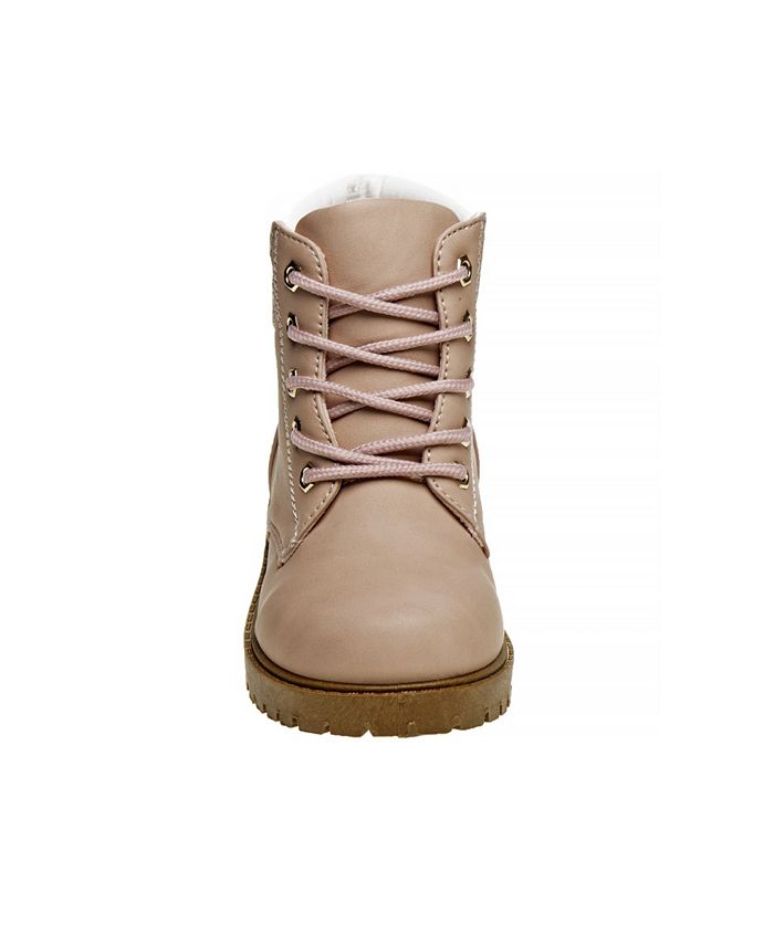 Rugged Bear Big Girls Lace-Up Casual Boots - Macy's