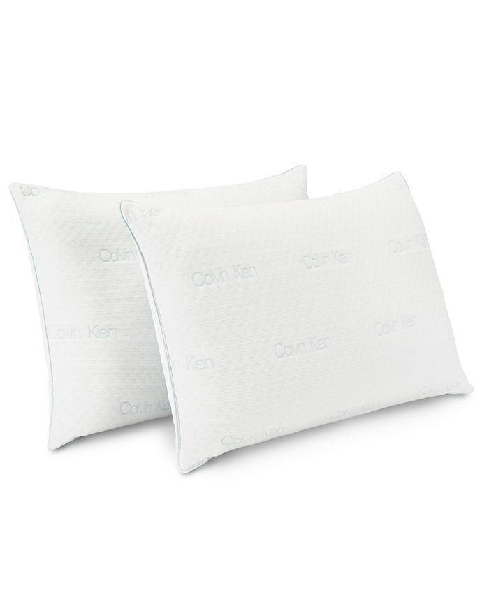 Calvin Klein Cooling Knit 2-Piece Pillow Set, King & Reviews - Pillows - Bed  & Bath - Macy's