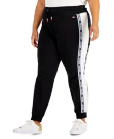 Plus Size Logo Side-Stripe Joggers