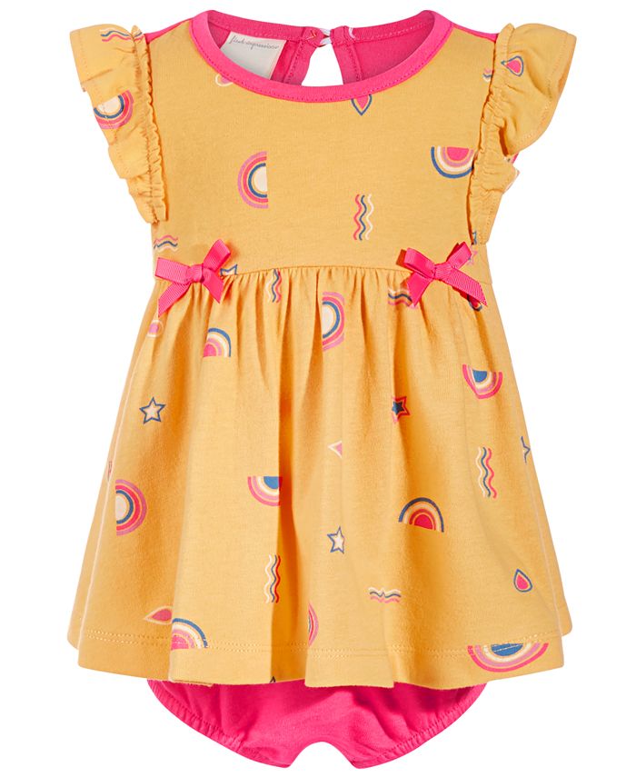First Impressions Baby Girls Retro Icons Cotton Sunsuit, Created for