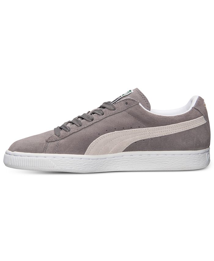 Puma Men's Suede Classic+ Casual Sneakers from Finish Line - Macy's
