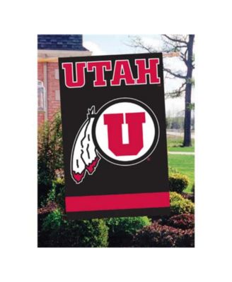 Party Animal - Utah Utes Applique House Flag