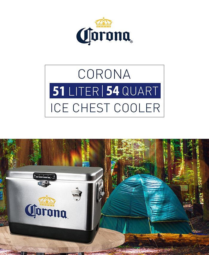 Corona Ice Chest Beverage Cooler with Bottle Opener, 54 Quart Macy's