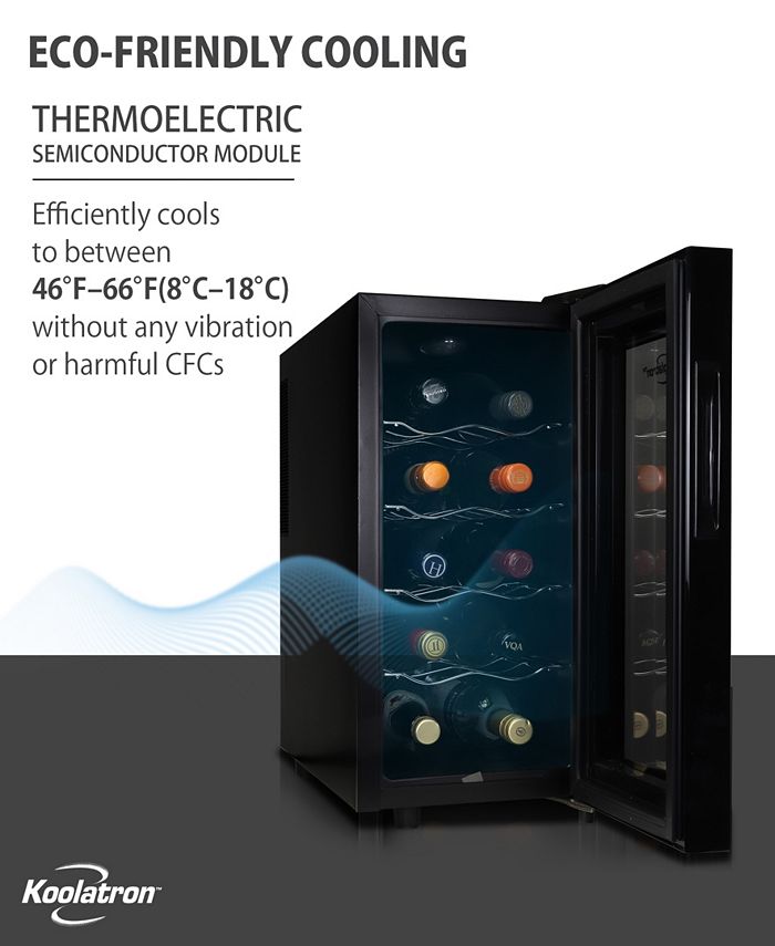 Koolatron Urban Series 10 Bottle Wine Cooler, 1' Cubic Macy's