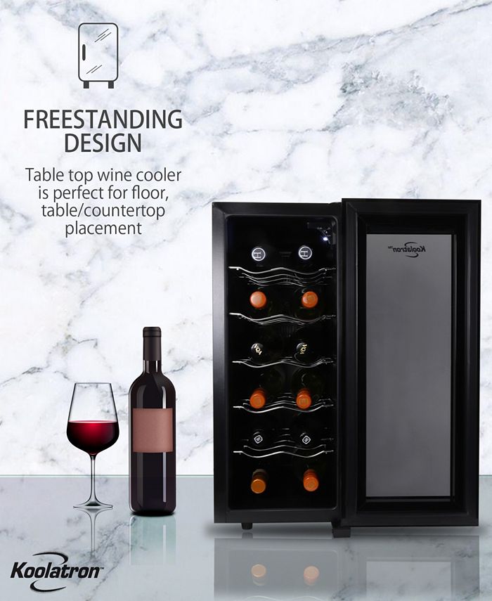 Koolatron Urban Series 12 Bottle Wine Cooler, 1' Cubic Macy's