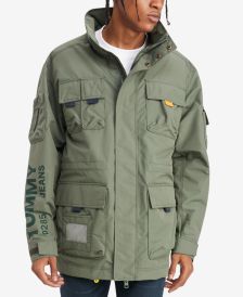 Tommy Hilfiger Men's Utility Jacket with Removable Vest 