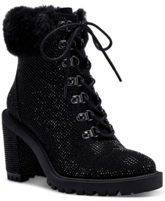 jessica simpson lace up booties