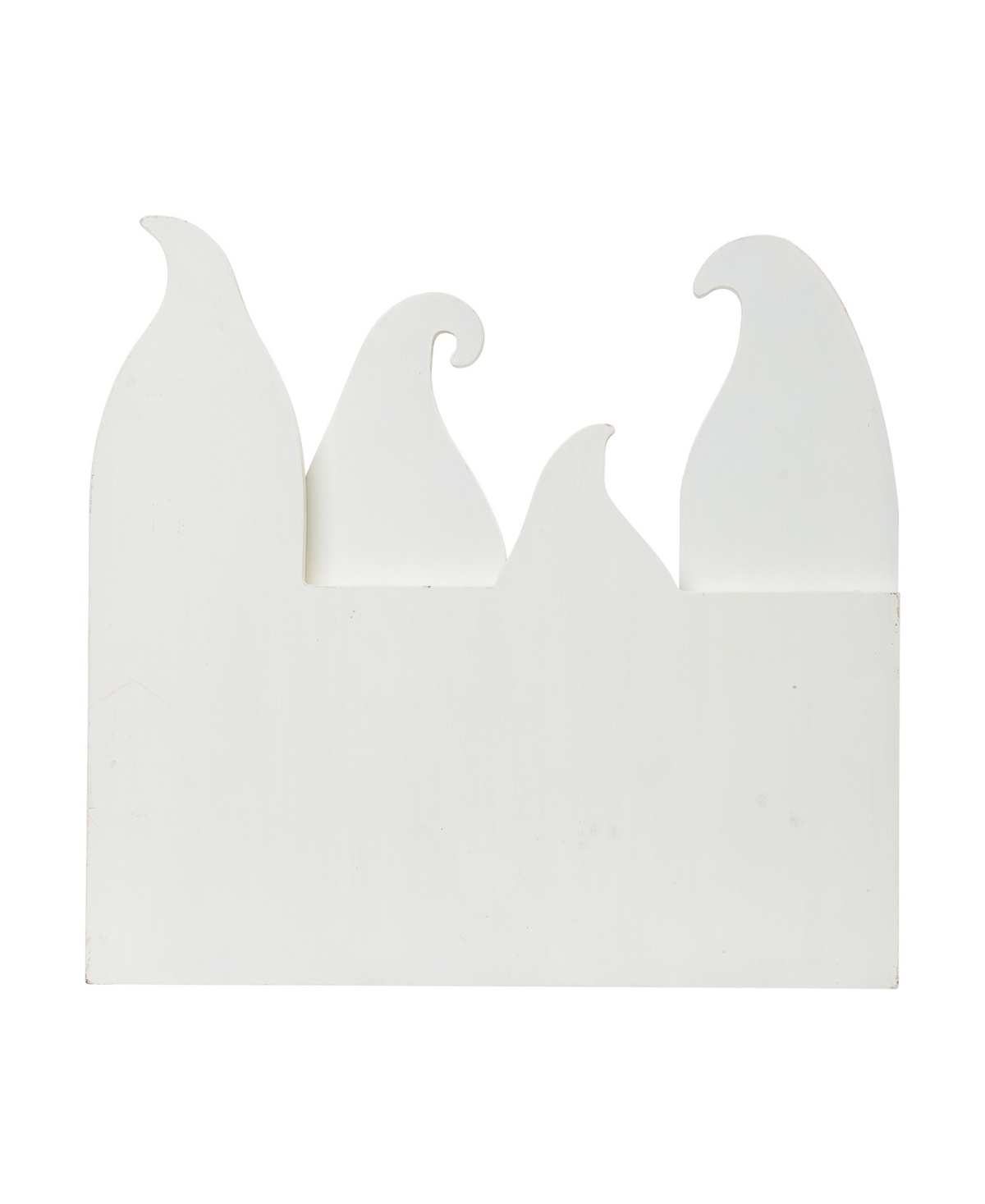 Glitzhome L Halloween Wooden Ghost Table Decor
