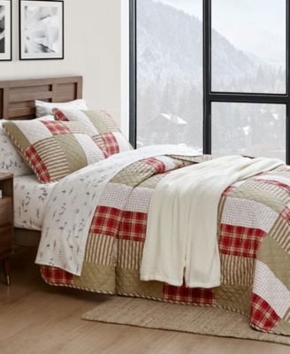 Camano Island Plaid 3-Pc. Quilt Set, King