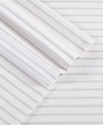 Printed Cotton Flannel 3-Pc. Sheet Set, Twin