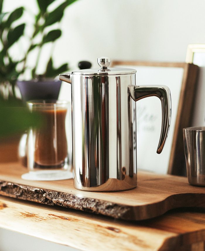 GROSCHE Dublin Stainless Steel Double Wall Insulated French Press, 34 fl oz Capacity Macy's