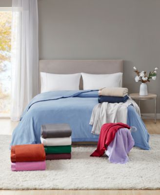 Soft Fleece Blankets, Created for Macy's