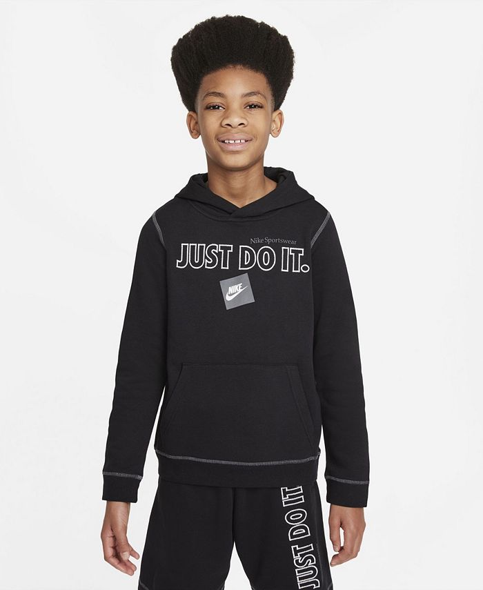Nike Big Boys Sportswear JDI Pullover Hoodie, Extended Sizes - Macy's