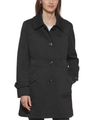 Tommy Hilfiger Women's Single-Breasted Peacoat, Created for Macy's - Macy's