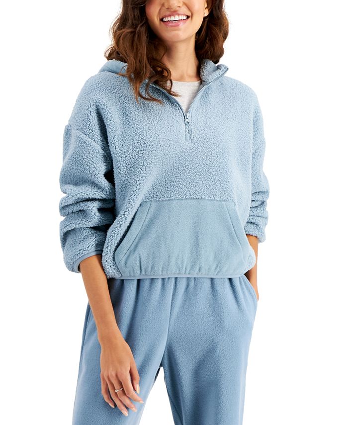 Juniors sherpa hoodie new arrivals
