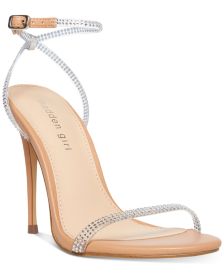 Missy Strappy Rhinestone Stiletto Sandals