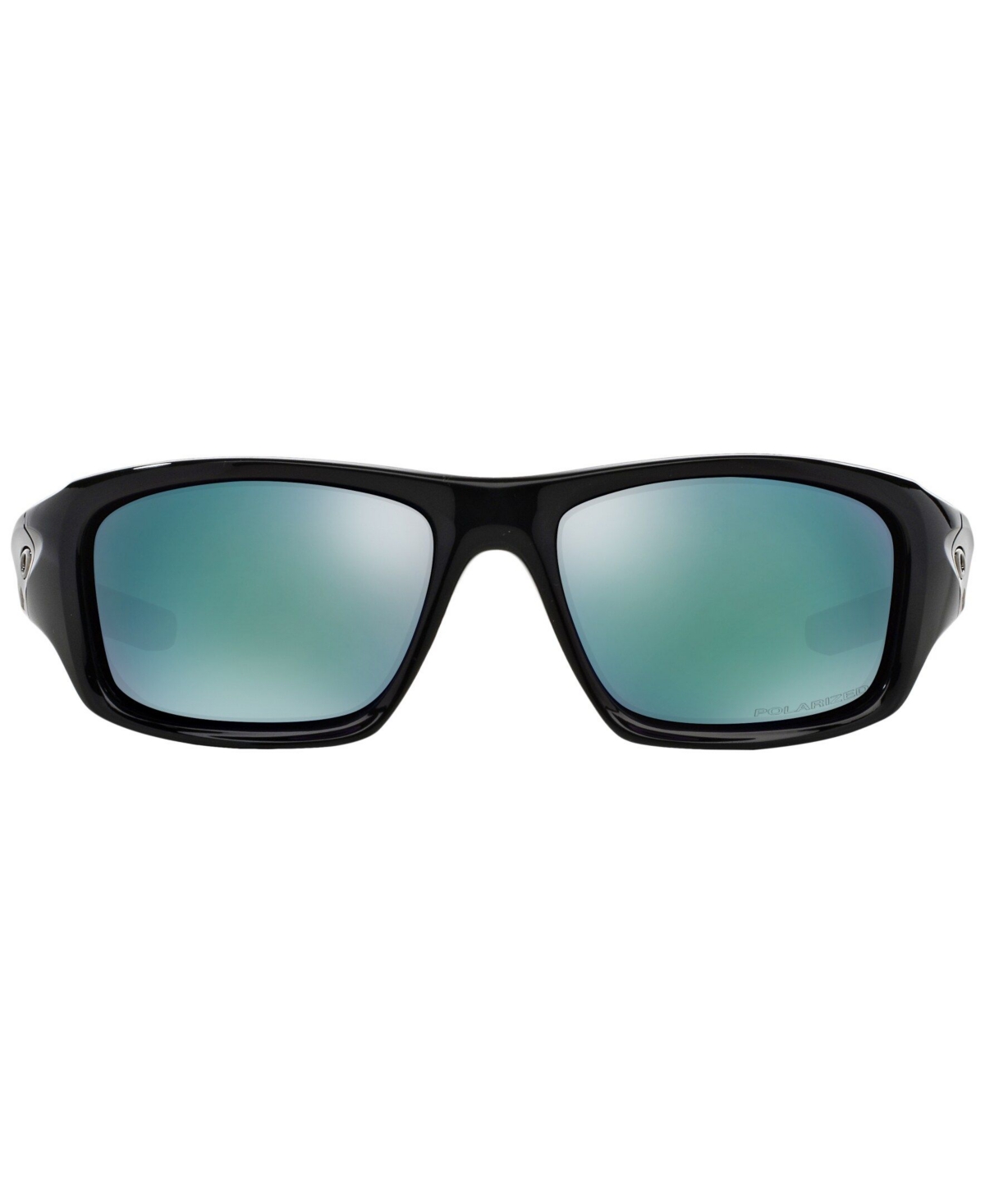 Oakley Men's Polarized Rectangle Valve Sunglasses, Oo9236 In Black,blue
