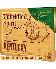 State Cutting Board For Kitchen Kentucky Cheese Board Charcuterie Platter and Serving Tray