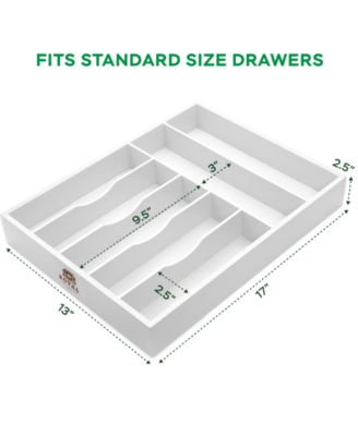 Kitchen Drawer Organizer Utensil Holder and Cutlery Tray