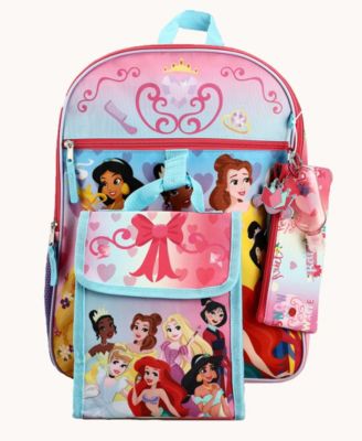 Bioworld Kids Princess 6 Piece Backpack Set - Macy's