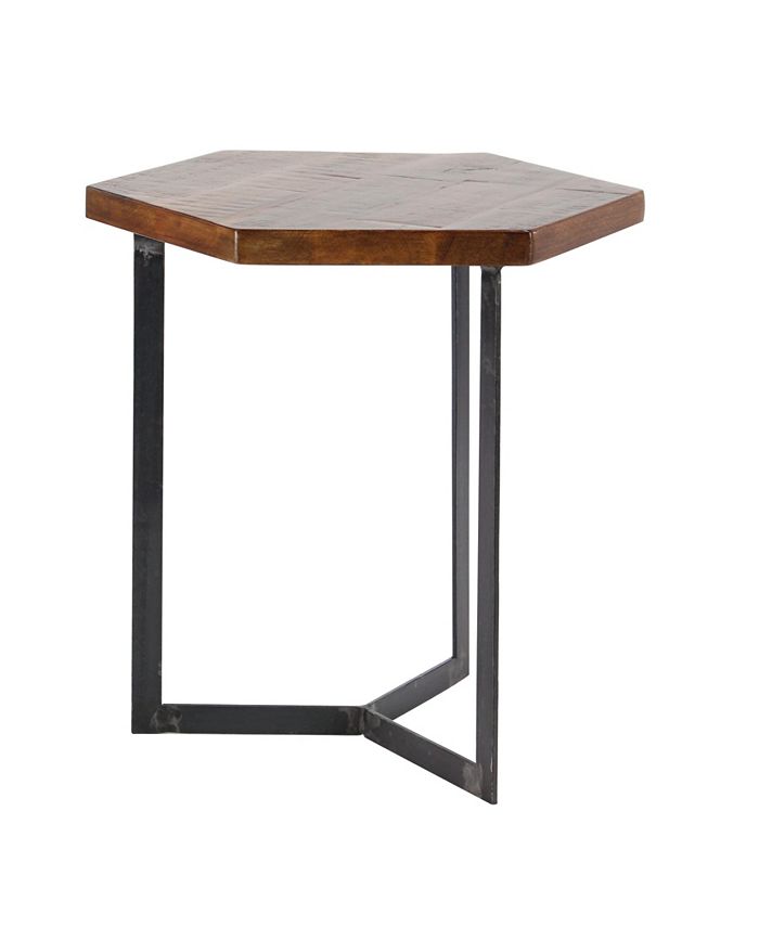 Rosemary Lane Industrial Accent Table, Set of 3 Macy's
