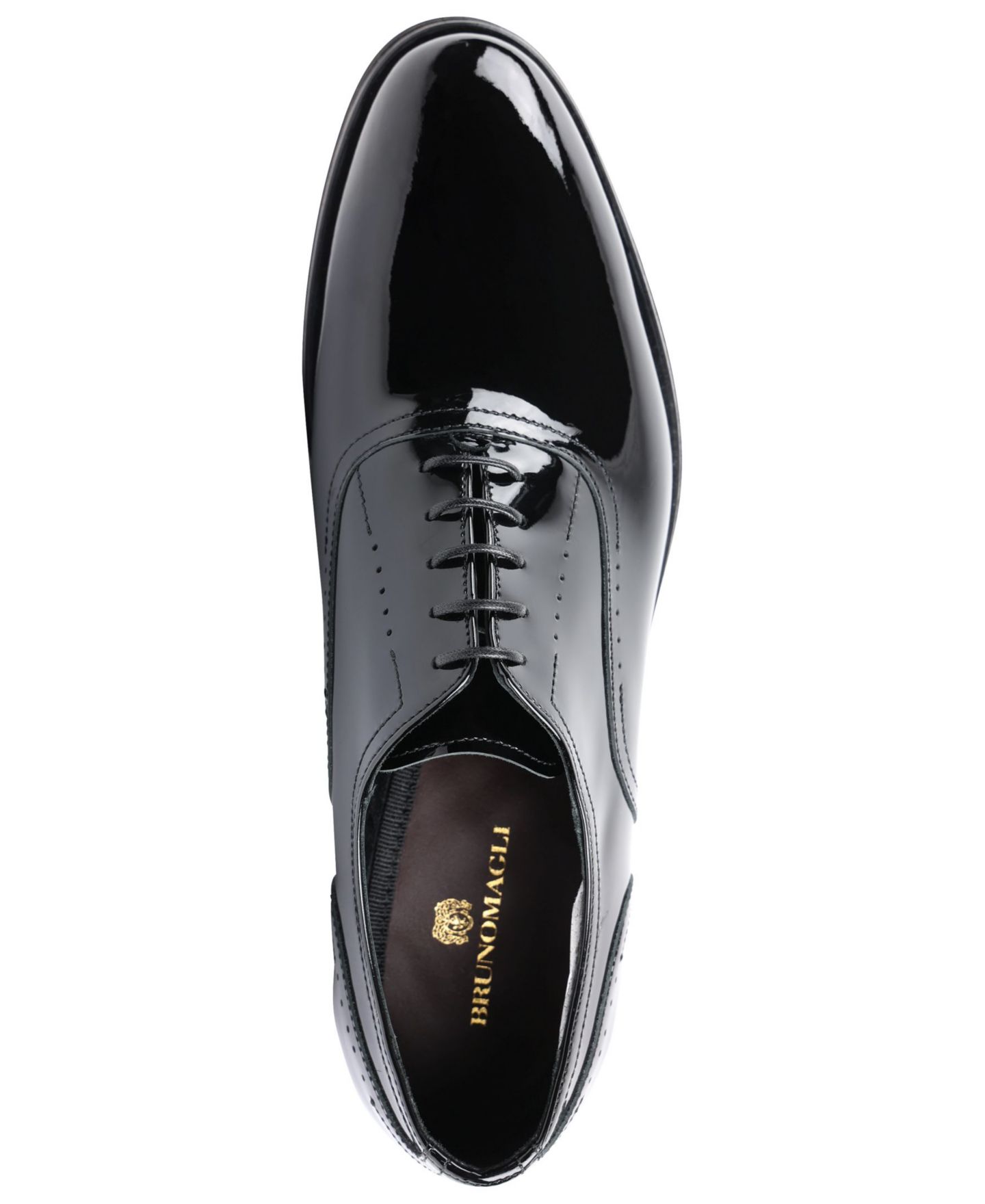 Обувь Bruno Magli Men's Arno Sera Patent Oxford — фото 4