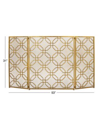 Contemporary Fireplace Screen