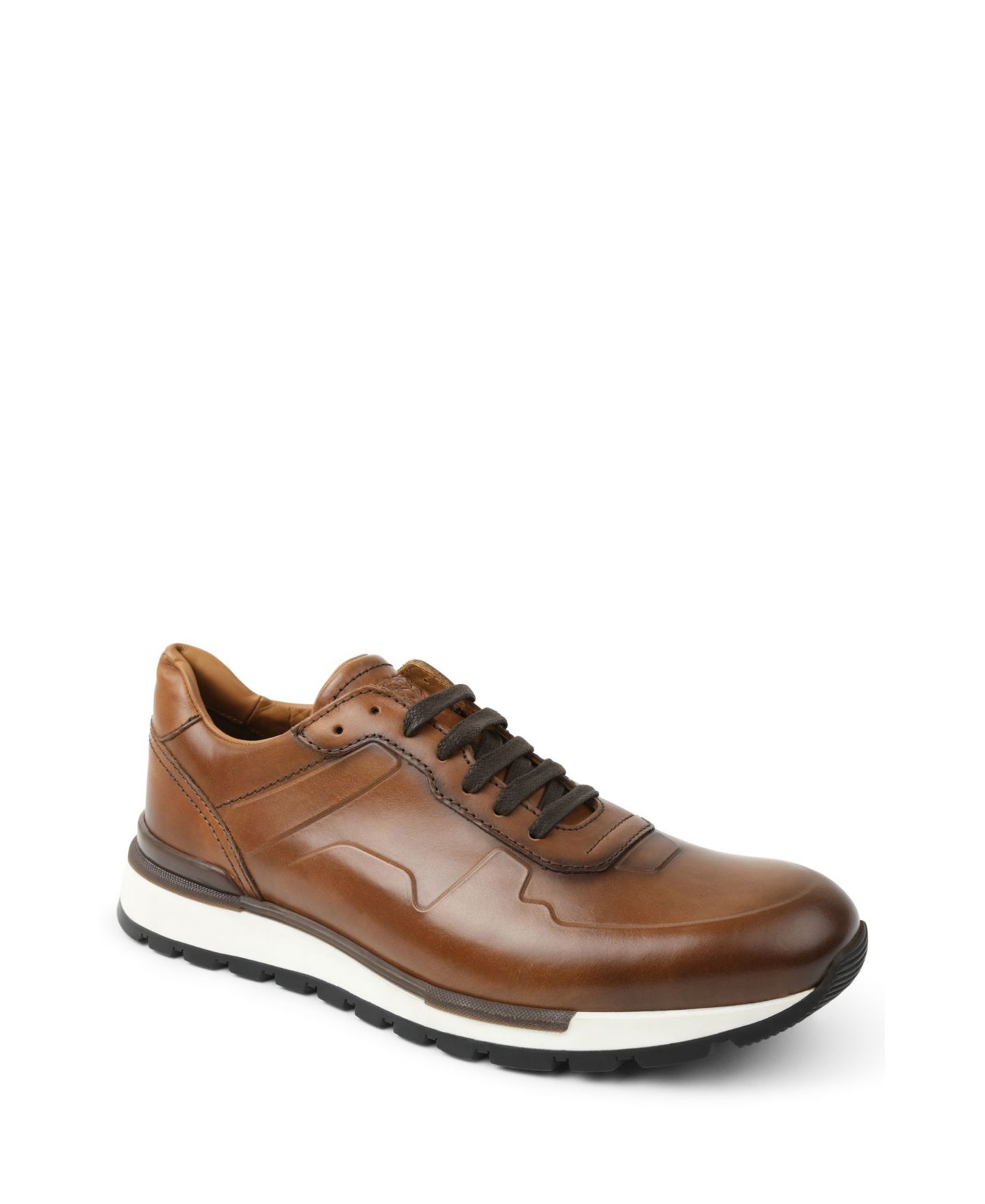 Мужские кроссовки Bruno Magli Davio Jogger, цвет: Коньячный — фото 1