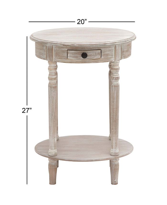 Rosemary Lane Farmhouse Accent Table Macy's