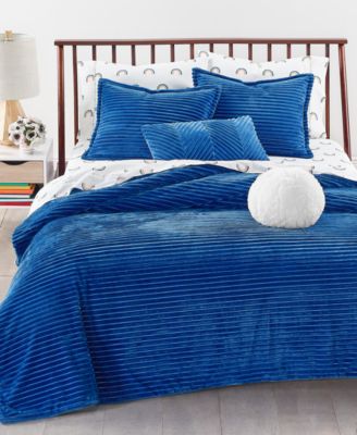 WHIM BY MARTHA STEWART COLLECTION shops CORDUROY 3-PC. KING COMFORTER SET,