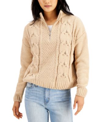 IOT Tan/Beige Fall Sweaters 