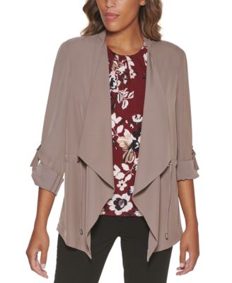 Calvin Klein - Open-Front Jacket