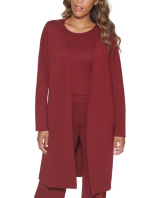 Calvin Klein - French Terry Open-Front Jacket