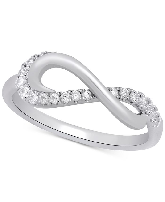 Macy's shop infinity ring