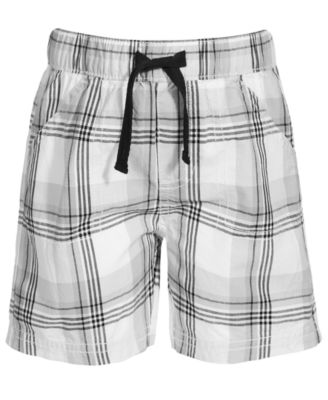 Toddler Boys Gabriel Plaid Cotton Shorts, Created for Macy's 