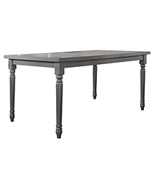 Luxembourg Rustic Rectangular Dining Table