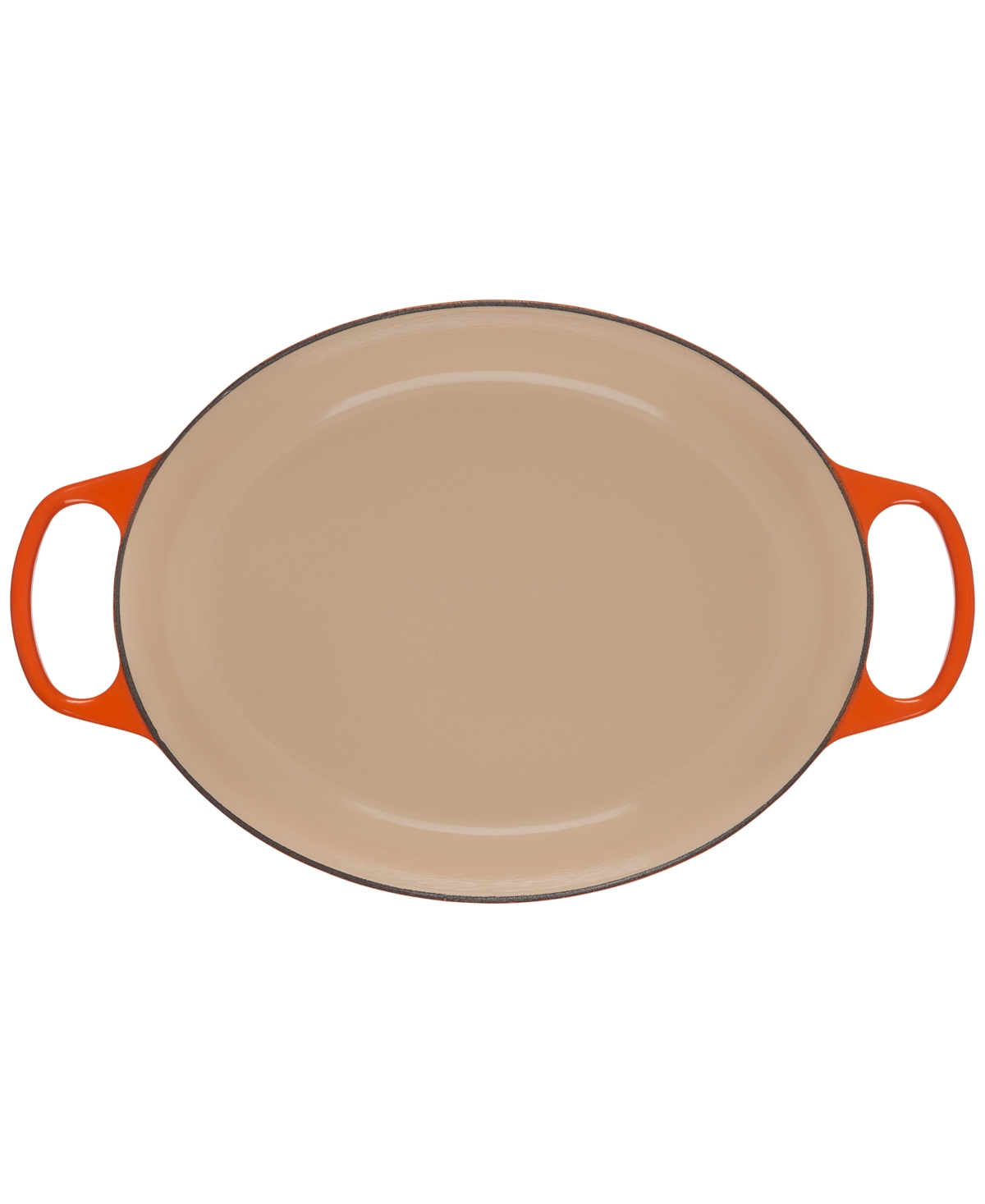 Le Creuset Signature Enameled Cast Iron 8-qt, Oval Dutch Oven In Flame