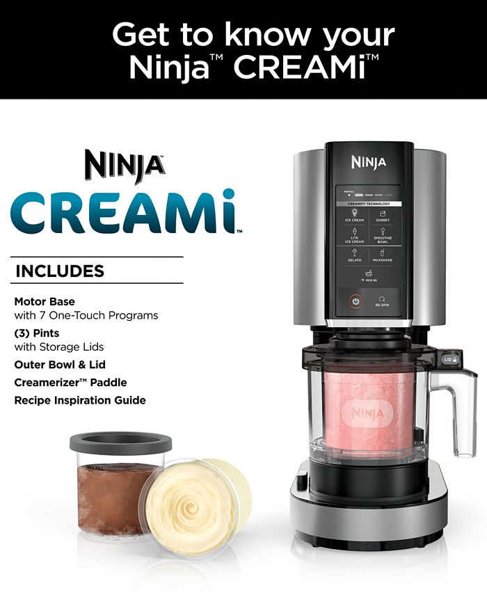 Ninja CREAMi Breeze 5 in 1 Ice Cream and Frozen Treat Maker NC100 Silver  TIKTOK for Sale in Surprise, AZ - OfferUp
