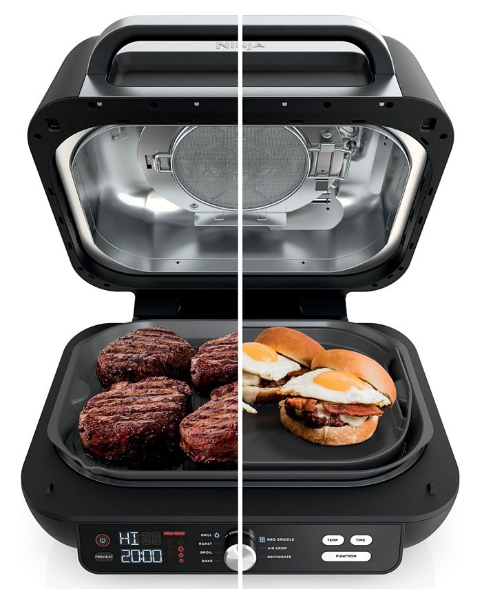 Ninja Foodi DG551 Smart XL 6-in-1 Indoor Grill & Air Fryer - Macy's