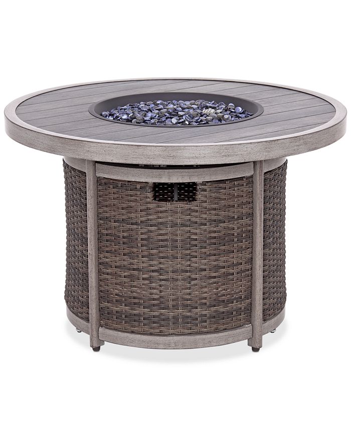 Agio Charleston Outdoor Round Fire Pit, Created for Macy's Macy's