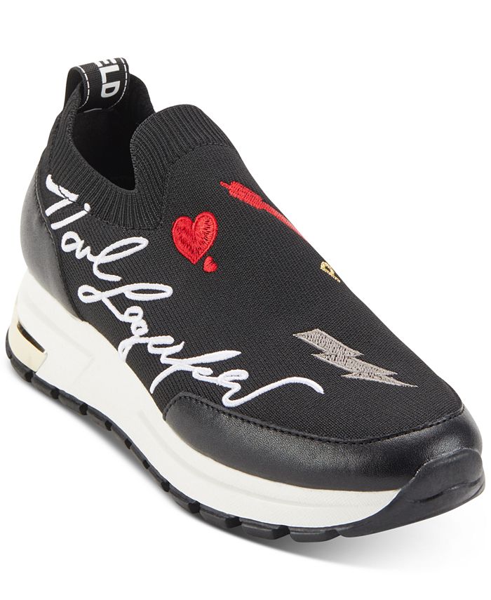 assistant evaporation whistle Karl Lagerfeld Paris Women's Miranda Slip-On Sneakers & Reviews - Athletic  Shoes & Sneakers - Shoes - Macy's