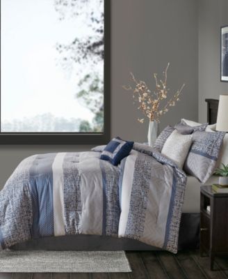 Rhapsody Jacquard 7-Pc. Comforter Set, Queen